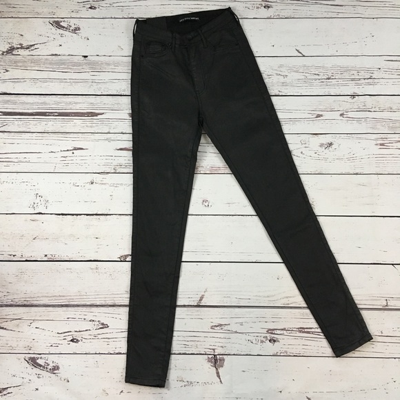 Zee Gee Why swizzle sticks coated jeans 27 NWT - Picture 3 of 8